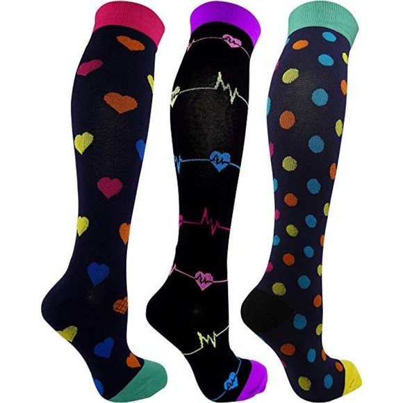 3 Pair Small/Medium Premium Quality Colorful Moder - Picture 2 of 5